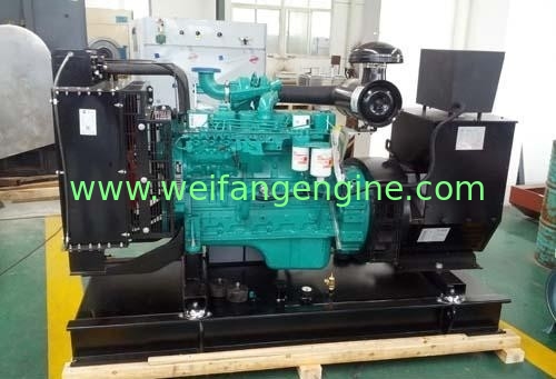 Customerized Water Cooled Silent Diesel Genset 50Hz 60Hz With Cummins Engine